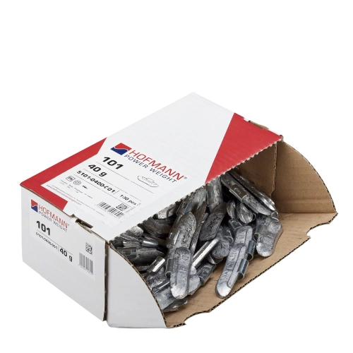 Ciężarki nabijane ołowiane HOFMANN 40g - 100 szt.