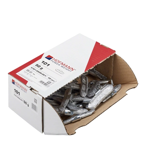 Ciężarki nabijane ołowiane HOFMANN 50g - 50 szt.