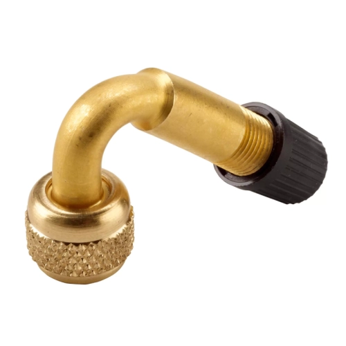 Przedłużka zaworu kontowa Metalowa 34mm 45' Aligator do pompowania