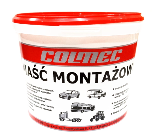 Pasta maść montażowa do opon COLMEC 4KG