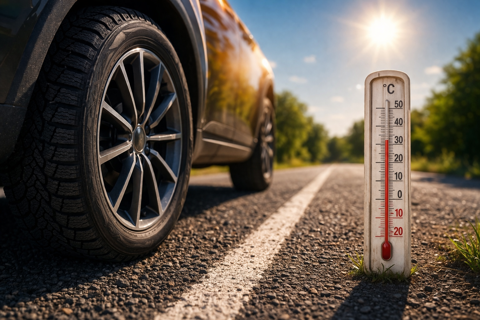 Opony zimowe latem – czy naprawdę to taki problem?